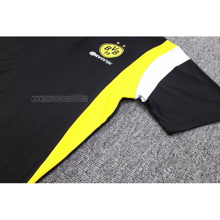 Maglia Polo del Borussia Dortmund 2023-2024 Nero